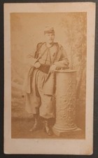 cdv zuavo pontificio Godefroy