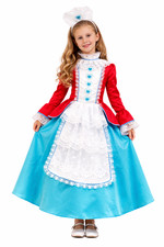 VESTITO CARNEVALE COLOMBINA