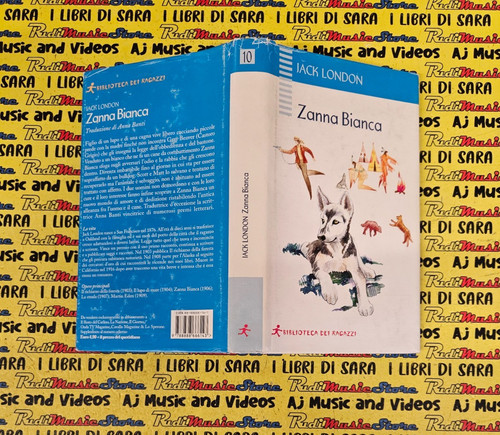 Book libro zanna bianca - book*libro*zanna,