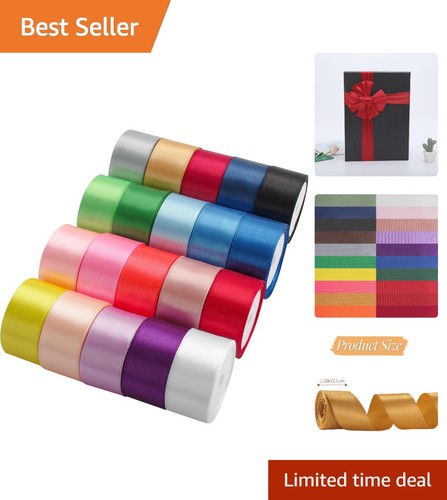 Nastro raso arcobaleno set - , 20