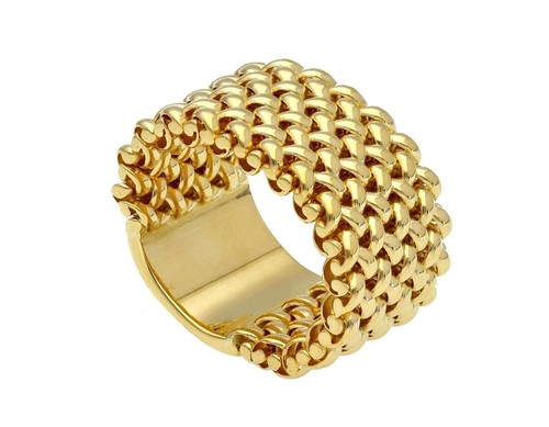Anello fascia oro giallo - anello,