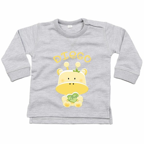 Felpa neonato personalizzata