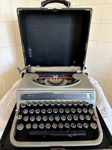 Macchina scrivere olivetti - macchina,