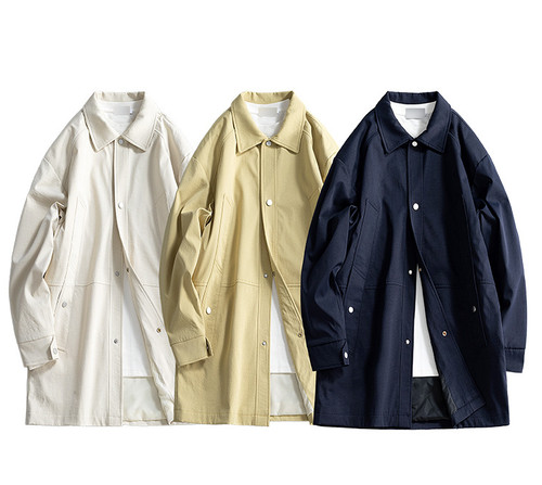 Trench coat uomo media