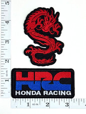 Set toppe ricamate -Iron-on- Racing - Drifting - Performance - Dragon - Honda