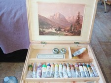 CASSETTA PITTURA COLORI OLIO E