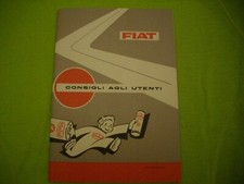 lIBRETTO FIAT 500 F consigli