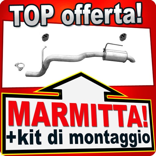 Silenziatore posteriore per - posteriore,