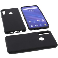Custodia per UMIDIGI A5 Pro Borsa Protettiva Cellulare TPU Gomma Nera