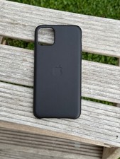Original Apple Cover iPhone 11 Pro MAX Leather Black Case -EB198