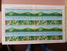 FOGLIO CHIUDI LETTERA  ERINNOFILO 43  CAMPAGNA NAZIONALE  ANTITUBERCOLARE