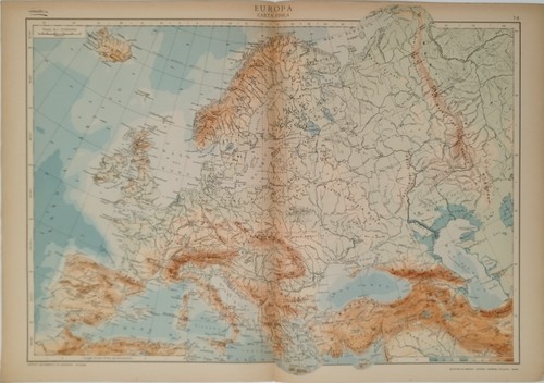 Carta geografica mappa europa - mappa,