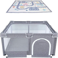 Box Bambini Pieghevole, Lettino Neonato Da Viaggio Morbido, Lettino Da Campeggio