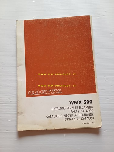 Cagiva wmx 500 cross - cross, 1984-85