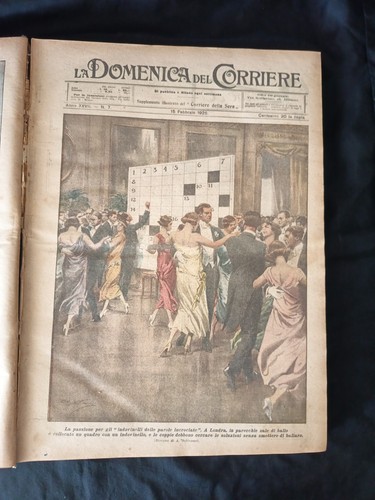 1925 primo cruciverba italiano - primo,