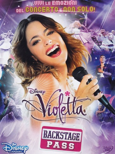 Dvd violetta backstage pass - violetta,