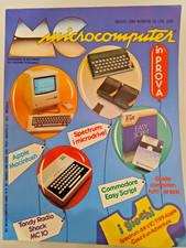 MC Microcomputer n. 28 03/1984 retrocomputing computer vintage Apple  Macintosh