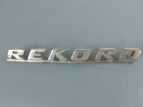 Opel rekord sigle - rekord,
