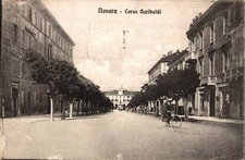 Novara Corso Garibaldi bicicletta F. Piccolo  spedita 