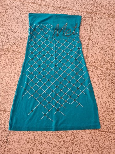 Abito donna met turchese - abito,