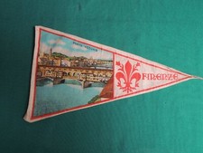 BANDIERINA STOFFA - VESPA/ LAMBRETTA ANNI 60 -  PONTE VECCHIO  FIRENZE - #C1#