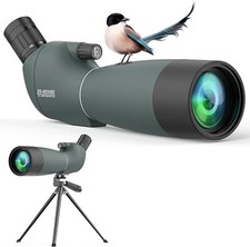 Cannocchiale con Treppiede, Borsa per il Trasporto e Adattatore 20x60x60