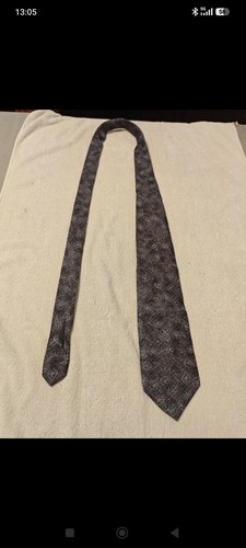 Cravatta vintage grigia