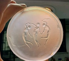 Rene Lalique Powder Box  D'Orsay, 1913