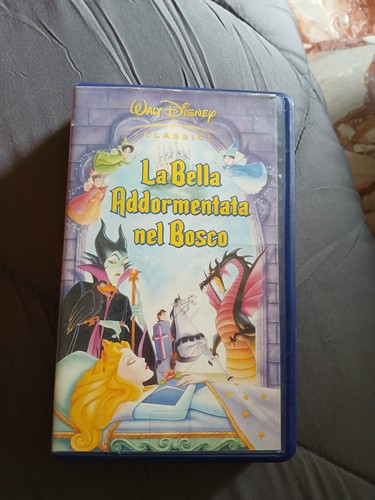 Vhs bella addormentata nel - vhs,