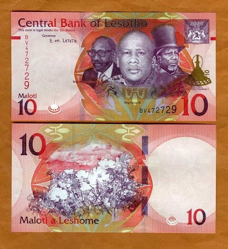 Lesotho maloti 2024 - lesotho,, maloti,