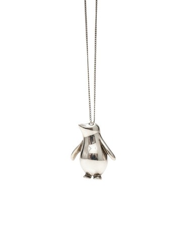 Collana con ciondolo - , pinguino
