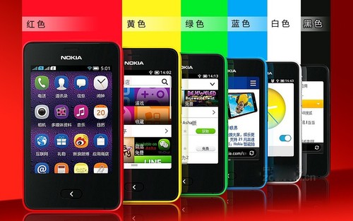 Nokia asha 501 dual - dual, 64mb