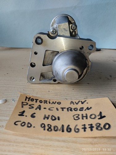 Motorino avviamento psa - motorino,