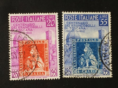 Repubblica 1951 francobolli - francobolli, di