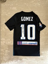 MAGLIA CALCIO PREPARATA/MATCH WORN ATALANTA GOMEZ 10 SERIE A 2016-2017