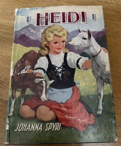 Rare vintage book heidi - rare,