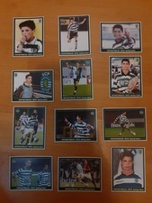 CRISTIANO RONALDO  SPORTING CP  12 FIGURINE / STICKERS  CARTONATE 1997-2003