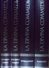 LA DIVINA COMMEDIA 4 VOLUMI