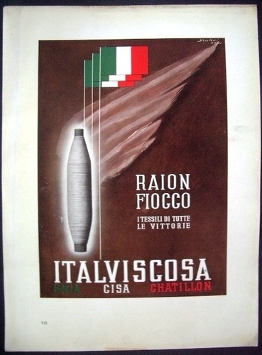 1940 pubblicità italviscosa - 1940,