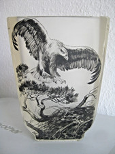 vecchio vaso vetro art deco