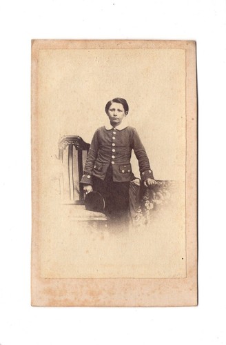 Foto cdv bel ragazzo luogo - cdv,
