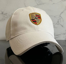 Porsche Beige Embroidered Logo