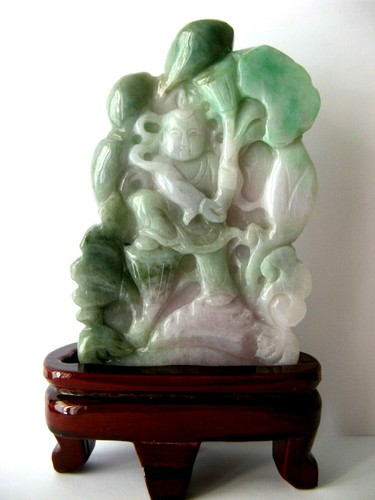 Scultura giada giadeite 2 - giadeite,