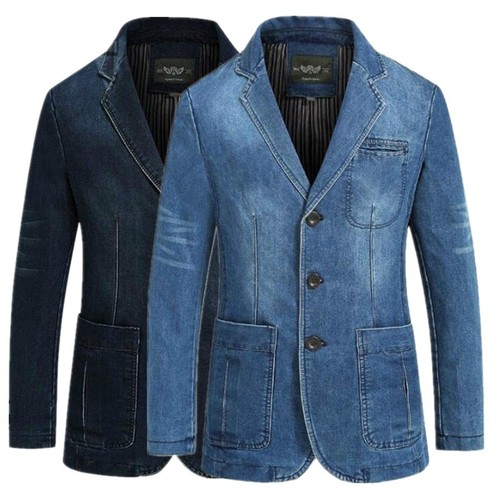 Tuta jeans denim slim