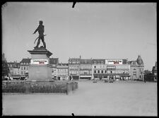 Placca Lente Foto Antica Negativo Bianco e Nero 13x18 CM Colmar Auto