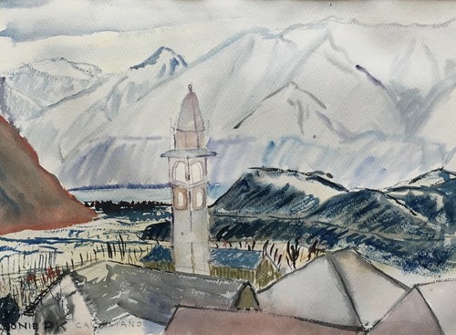 Acquerello leoni pilewski - acquerello,