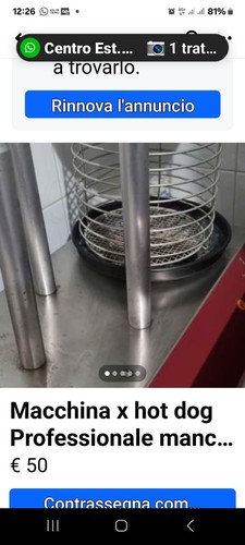 Macchina per hot dog - macchina,