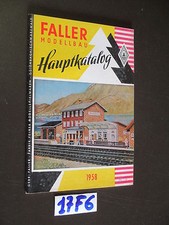 FALLER MODELLBAU HAUPTKATALVG modellismo treni (17 F 6)