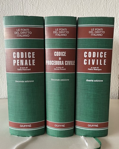 Tre codici penale civile e - civile,