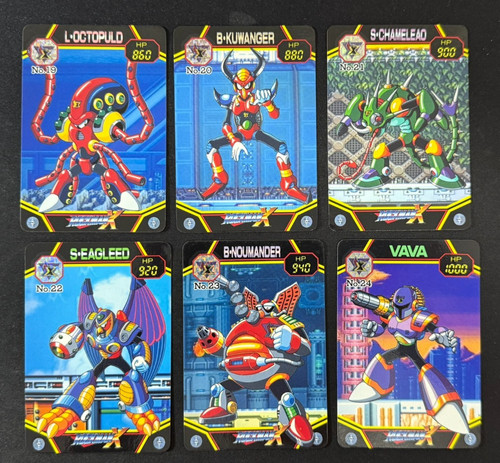Rockman carddass - x2,